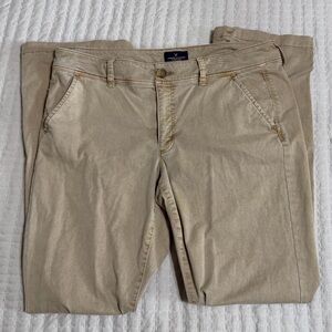 American Eagle Outfitters Women’s Tan Chino Pants